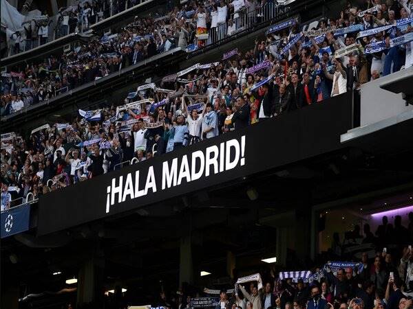 Hala Madrid luôn song hành cùng Real tiếp thêm sức mạnh