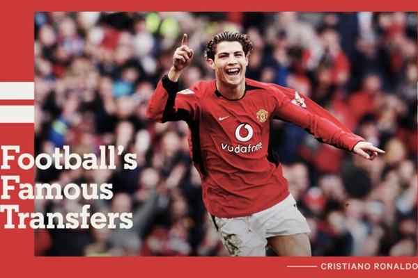 Ronaldo gia nhập MU