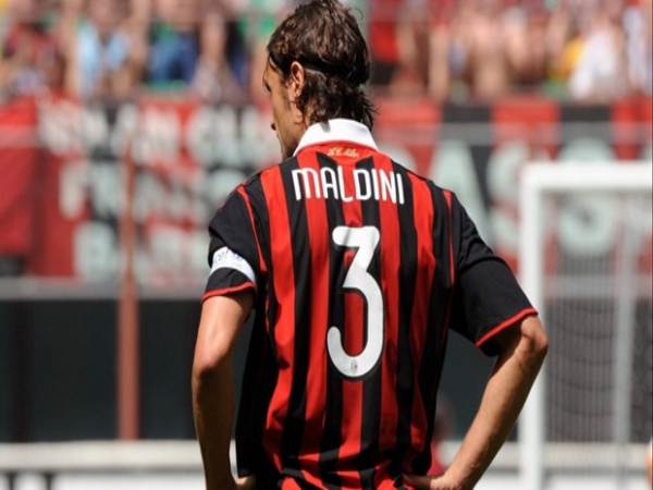 Khám phá số áo Maldini mặc ở AC Milan và đội tuyển Ý