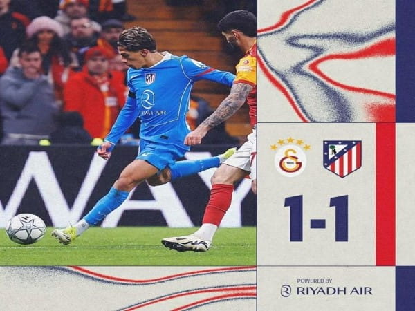 Tin BĐ: Atletico Madrid tự đẩy mình vào thế khó ở C1 Tin BĐ: Atletico Madrid tự đẩy mình vào thế khó ở C1