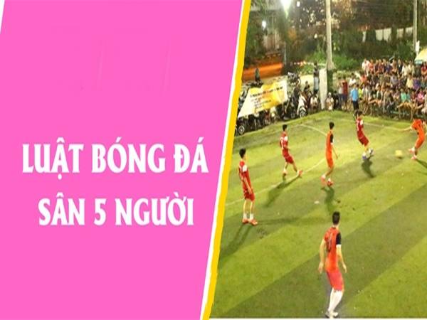 Luật bóng đá 5 người, luật sân 5 mới nhất theo FIFA