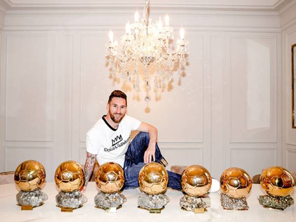 Số quả bóng vàng của Messi